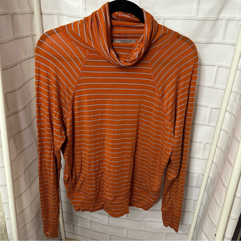 Prana Striped Long Sleeve Top